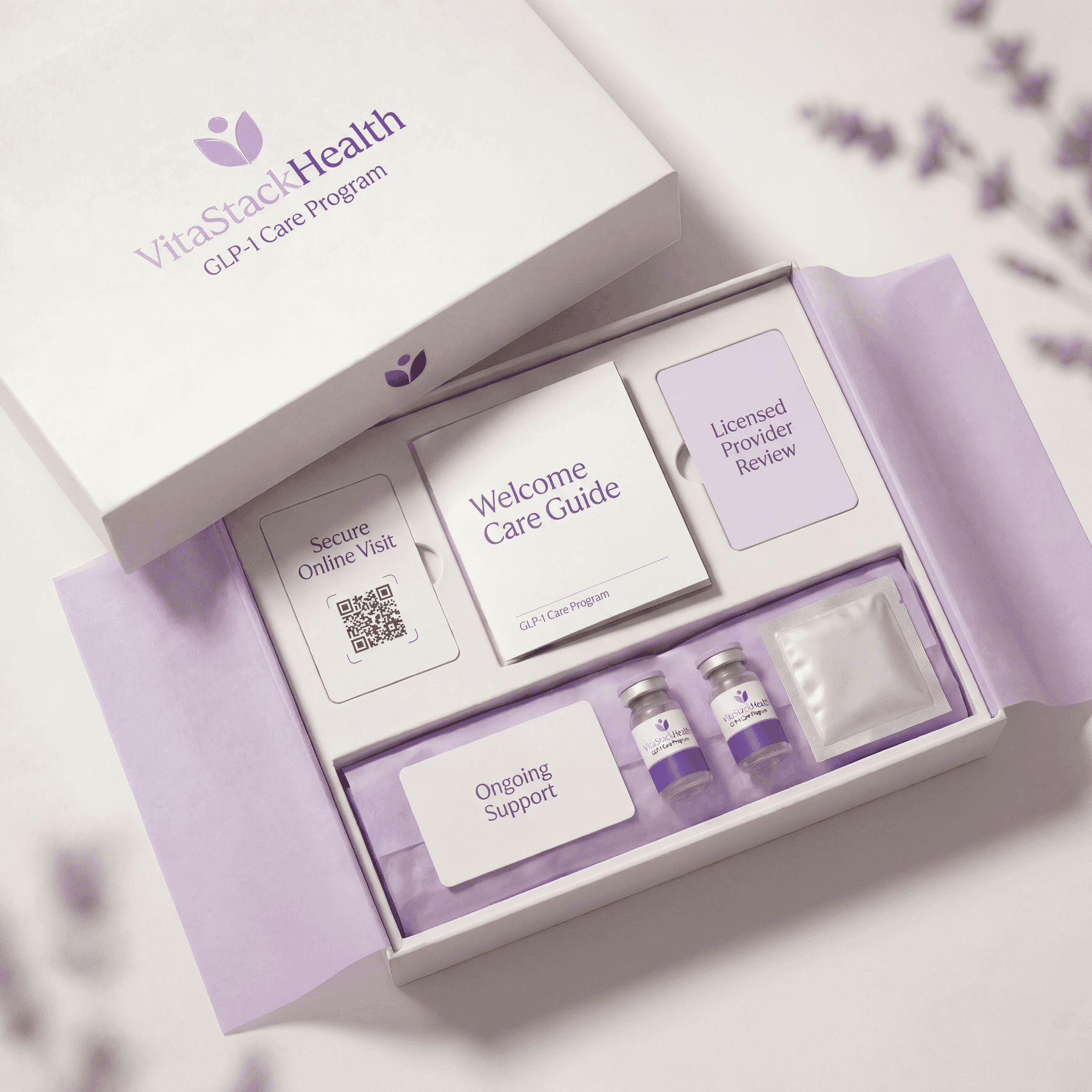 VitaStackHealth GLP-1 Care Program kit contents